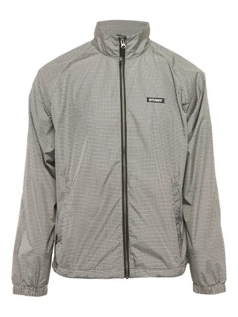 Stüssy chamarra con motivo pied de poule 2020