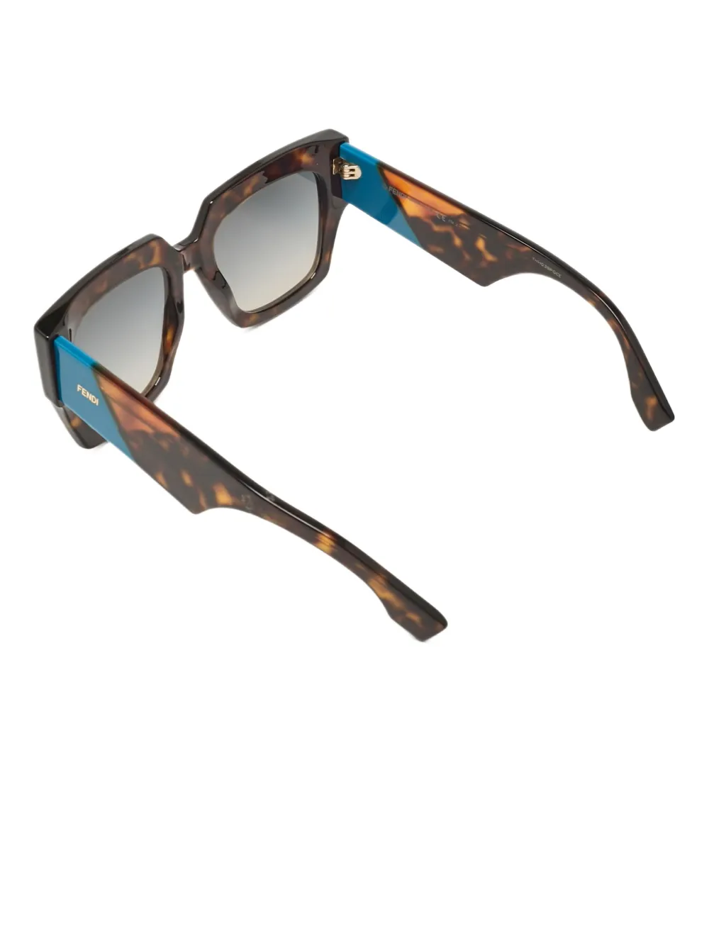 Fendi Pre-Owned 2020s tortoiseshell square sunglasses | Image 2