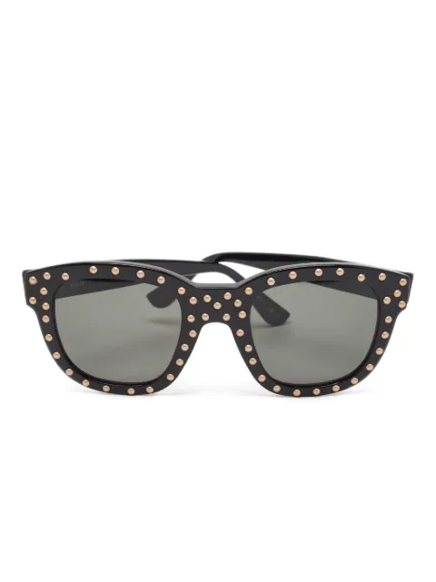 Saint Laurent Pre-Owned lentes de sol con apliques