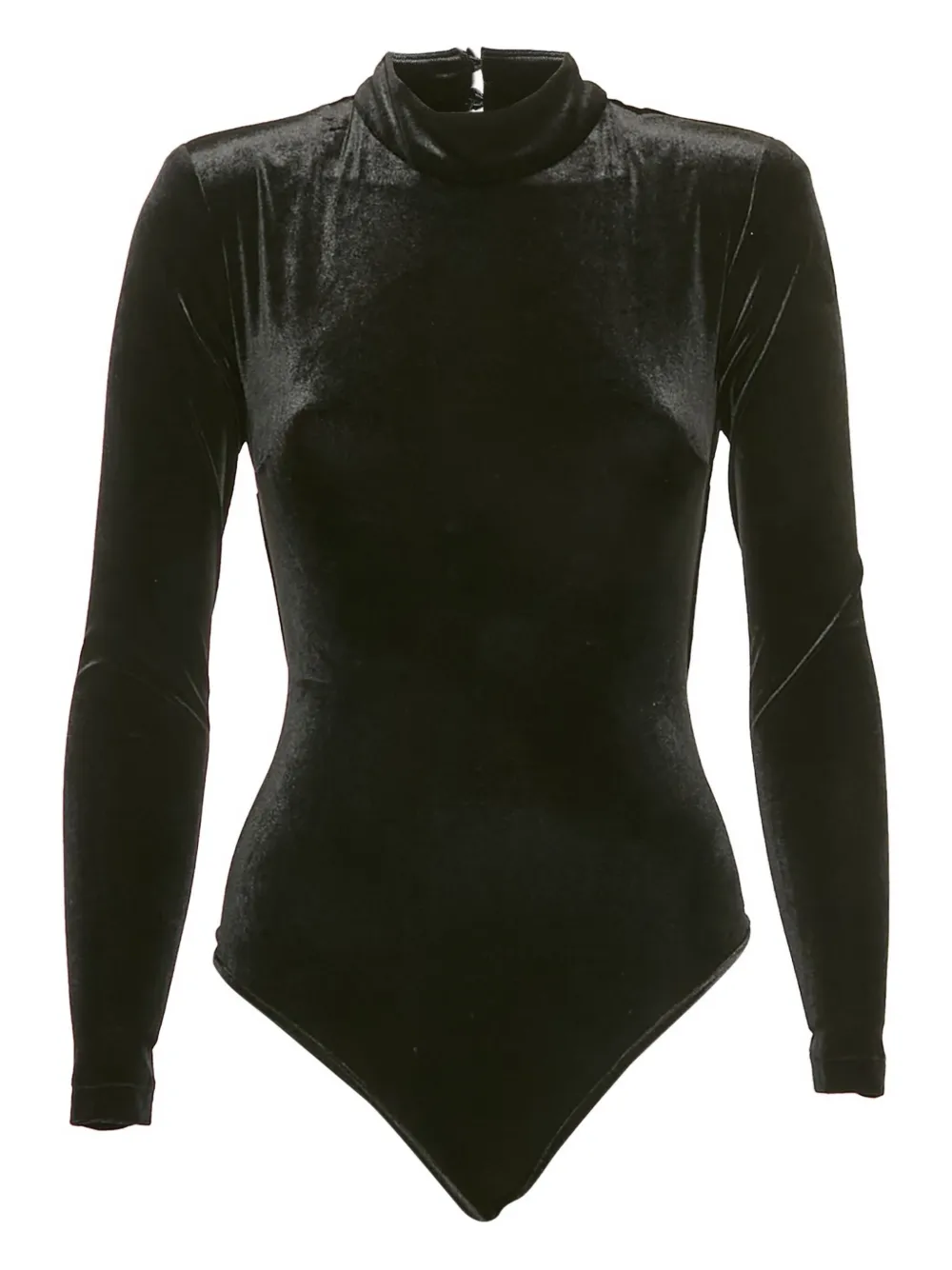 Pre-owned The New Arrivals Ilkyaz Ozel 2000s Velvet Flared Jumpsuit In Black