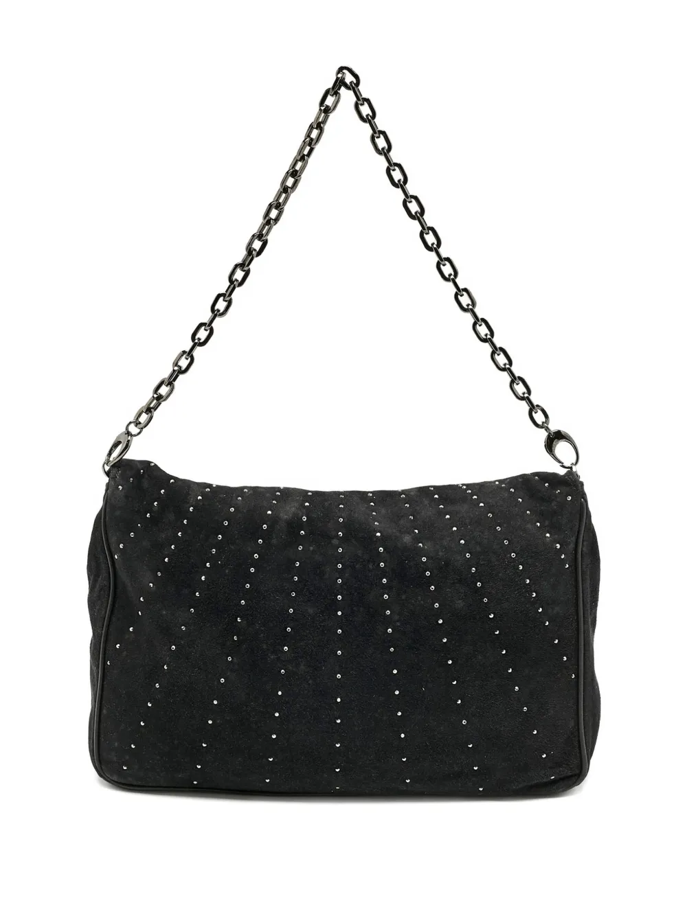 Jimmy Choo Pre-Owned stud-embellished chain shoulder bag | Image 2