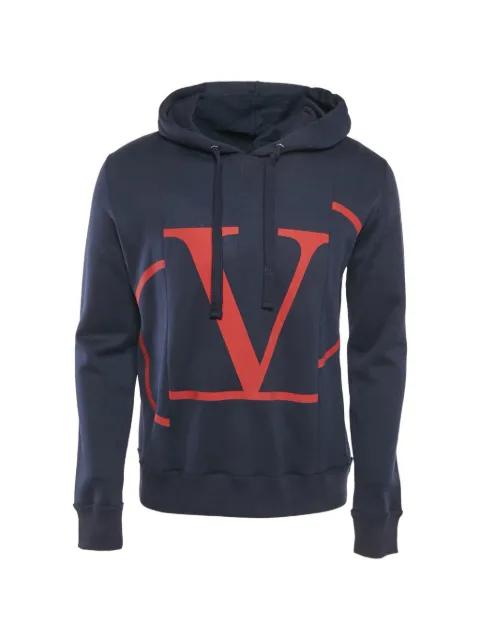 Valentino Garavani Pre-Owned hoodie à détail VLogo