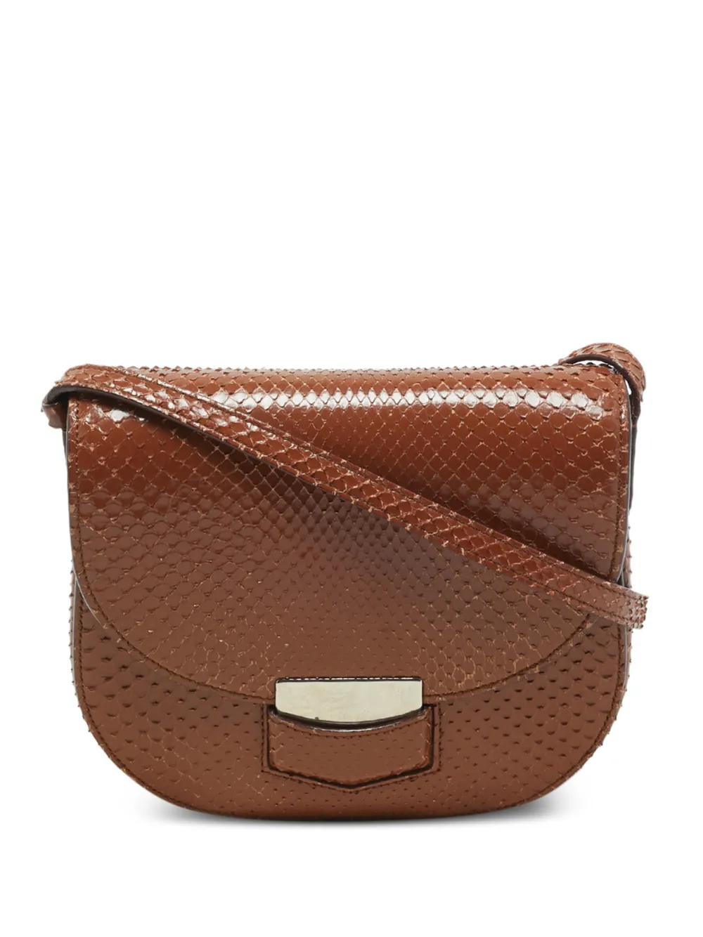 Celine Pre-Owned 2016 small Trotteur cross body bag - Marrone