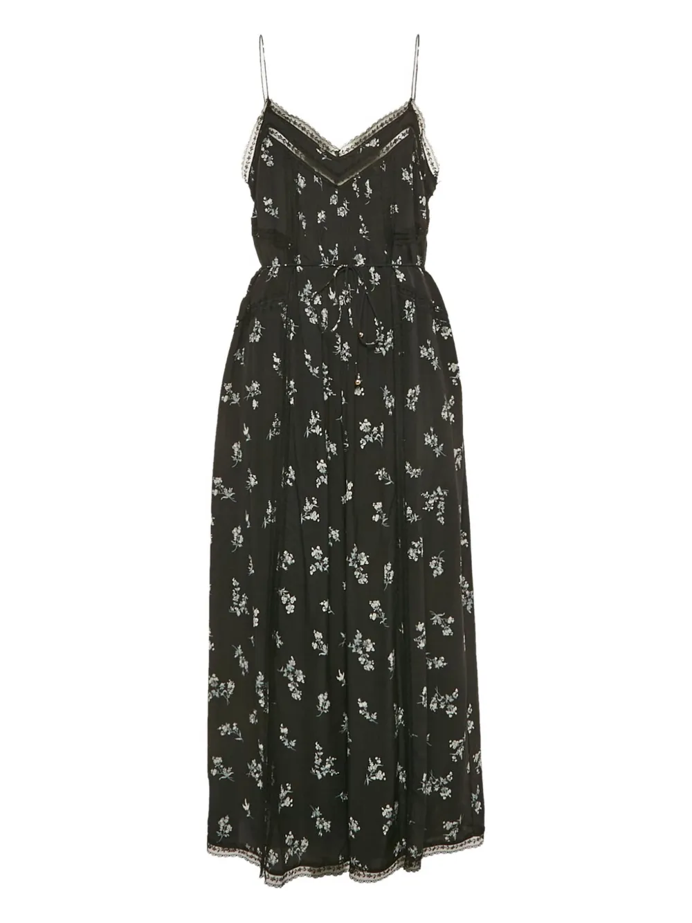 Pre-owned Zimmermann 2010s Floral-lace Jumpsuit In Black