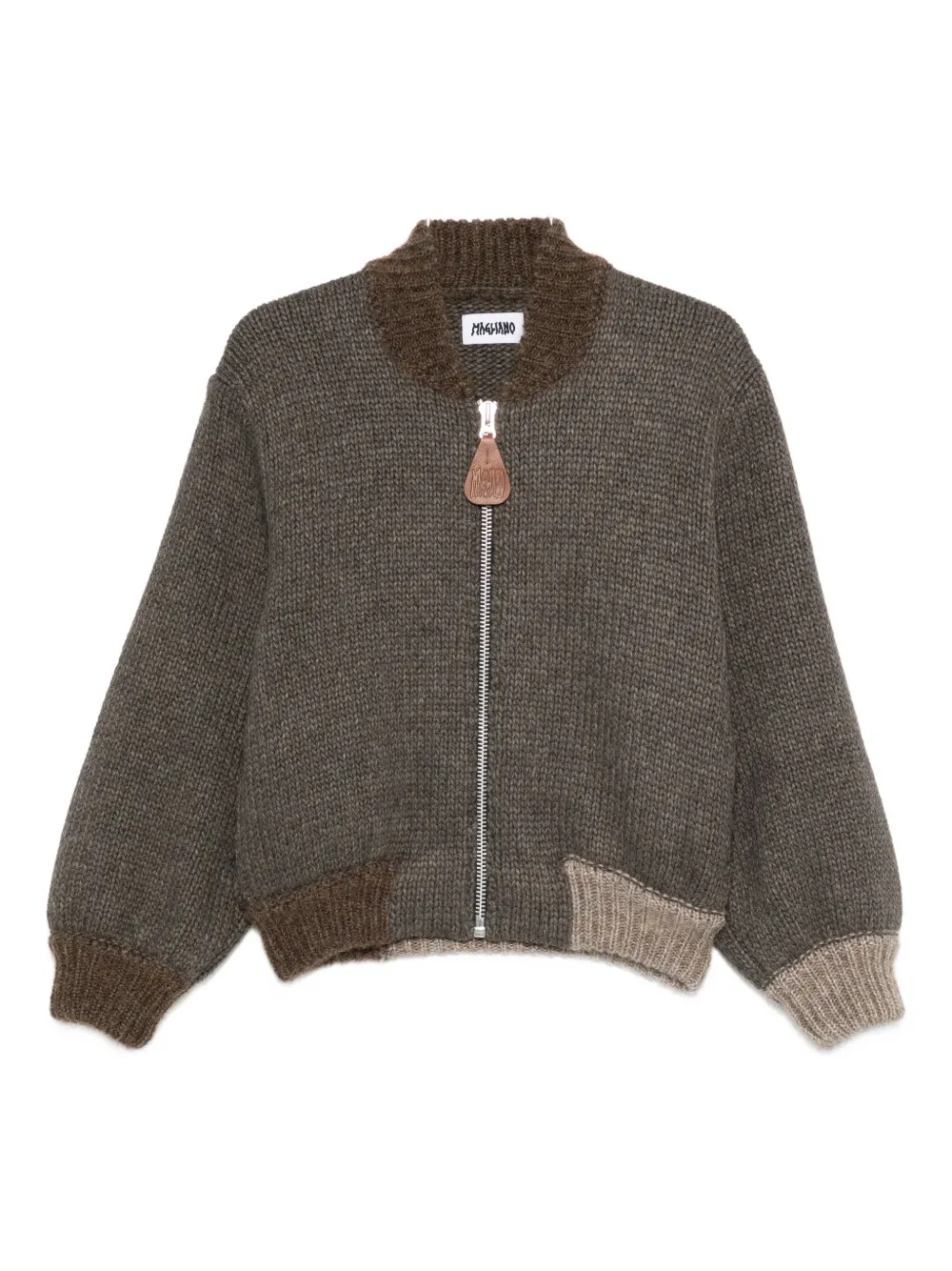 Magliano zip mohair jacket | Grey | Image 1