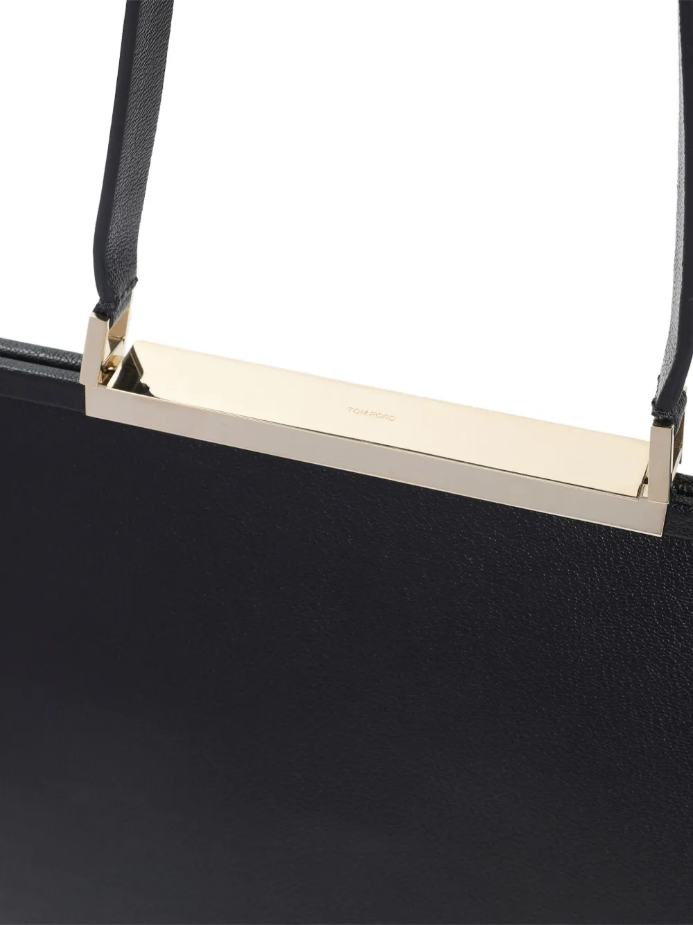 TOM FORD leather shoulder bag - Zwart