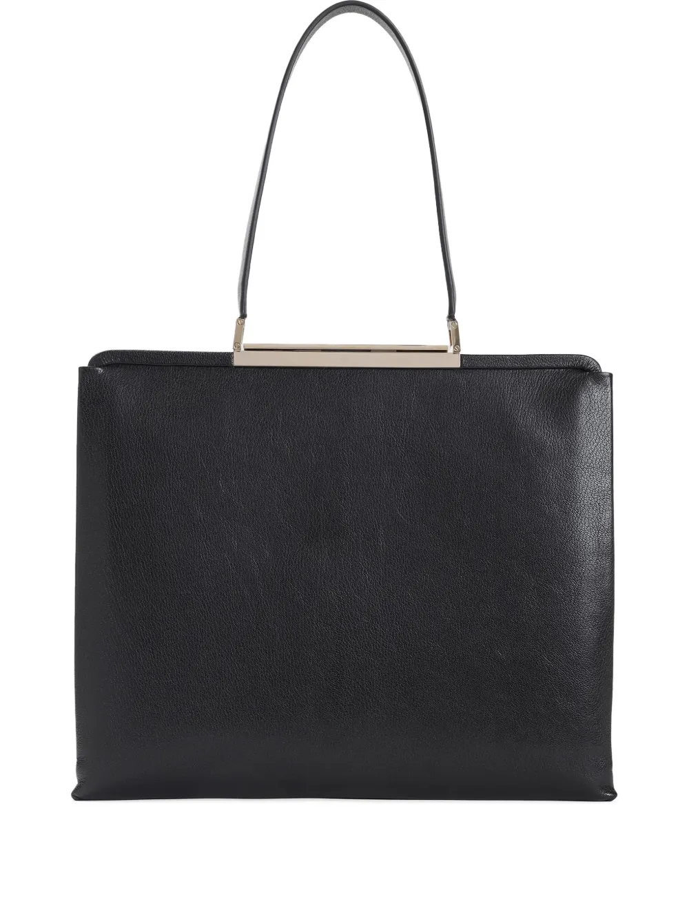 Tom Ford Supple Grain Leather Shoulder Bag Bags In Black