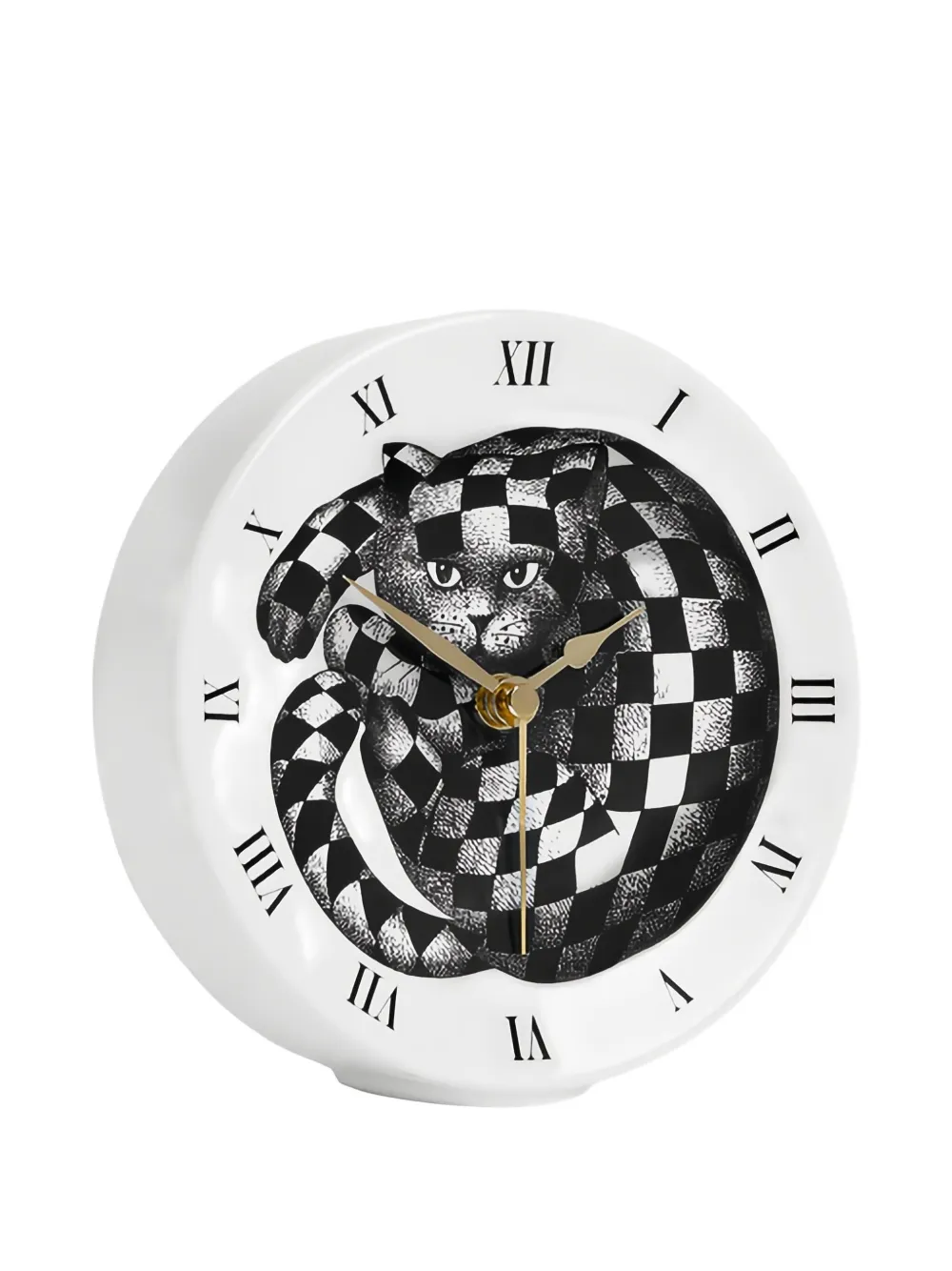 Fornasetti cat-print clock | Clocks | Image 2