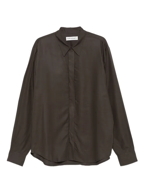 OUR LEGACY Evening シャツ | ブラウン | FARFETCH JP