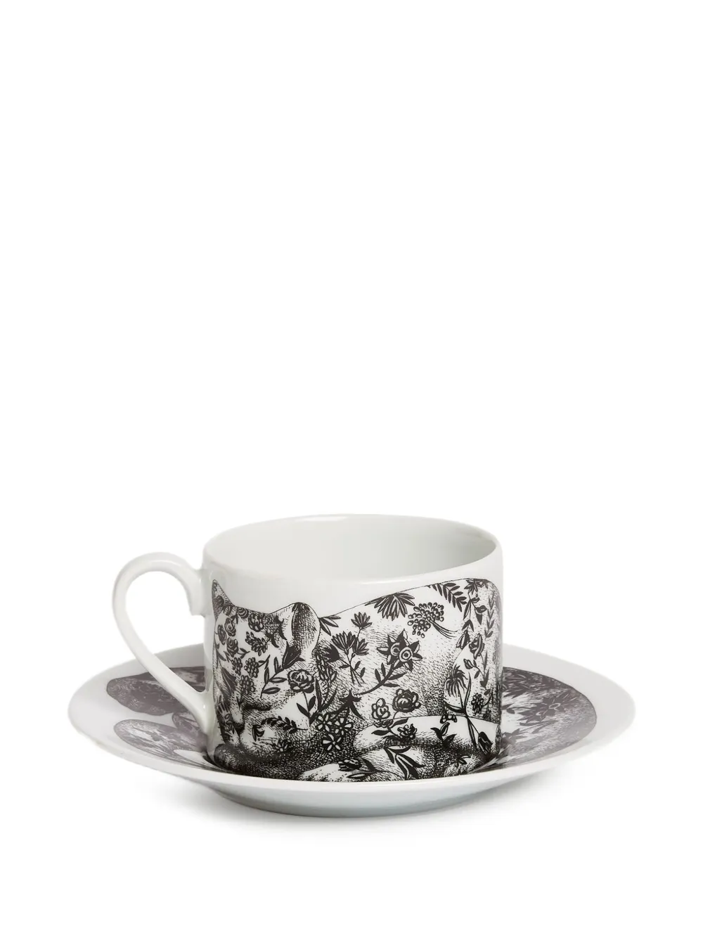 Fornasetti set de dos tazas con estampado floral | Café y té | Image 2