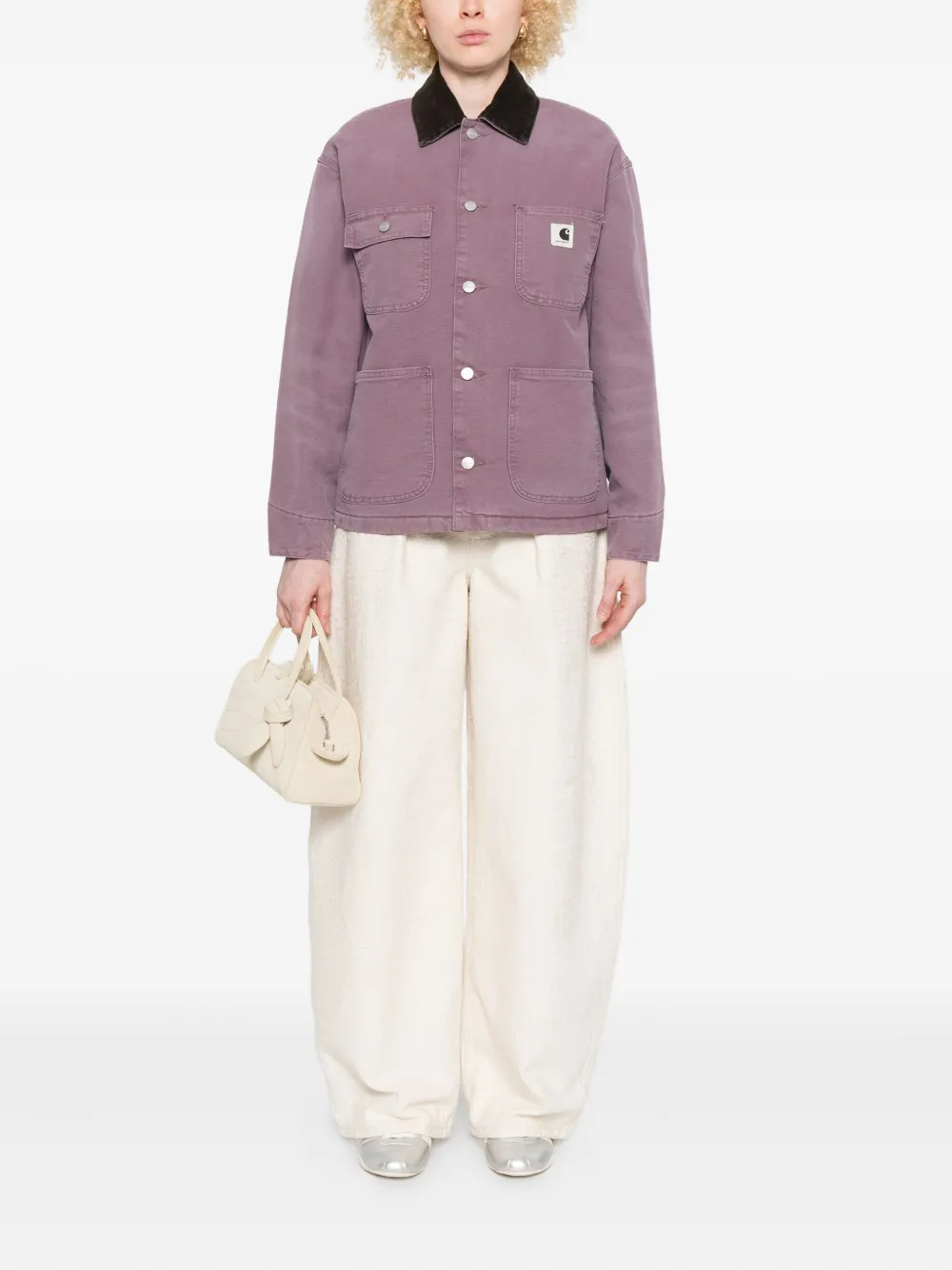 Carhartt W' Og Michigan Coat In Purple