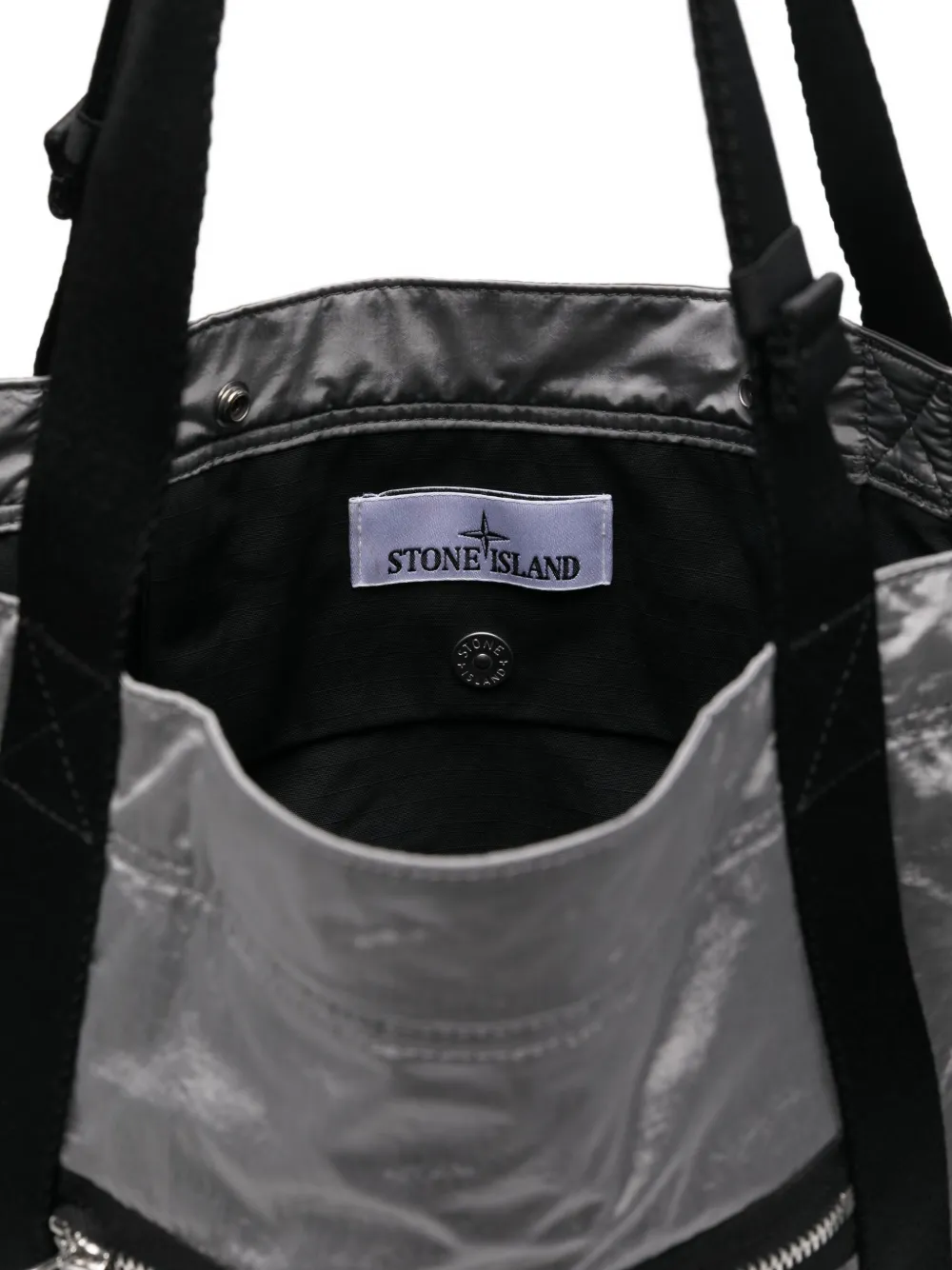 Stone Island Shopper met ritszak Grijs