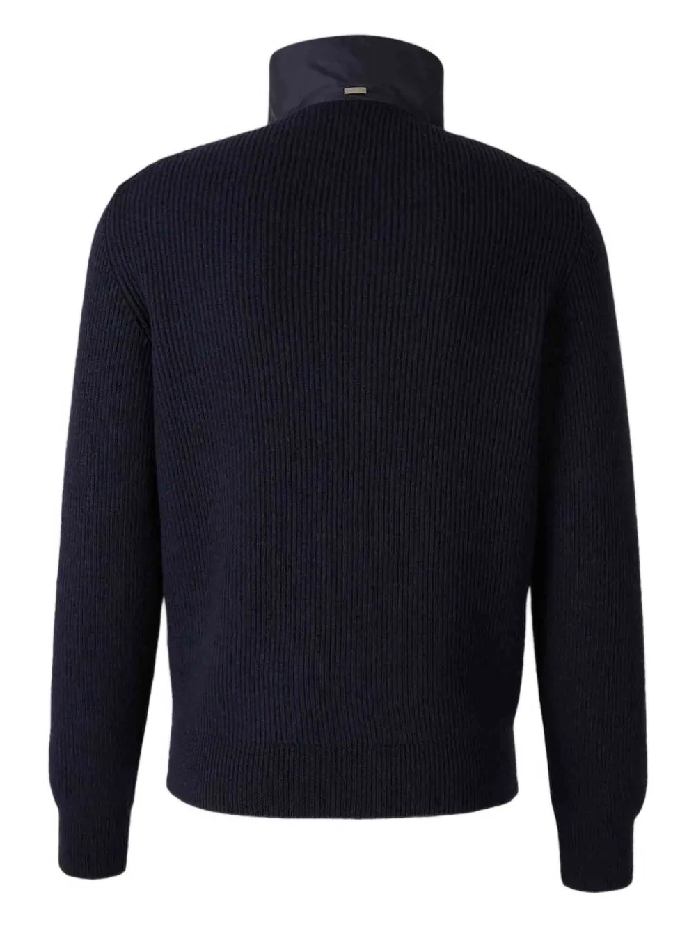 Herno cotton zip-up sweatshirt - Blauw