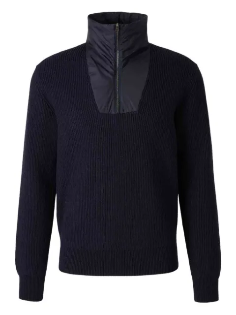 Herno cotton zip-up sweatshirt