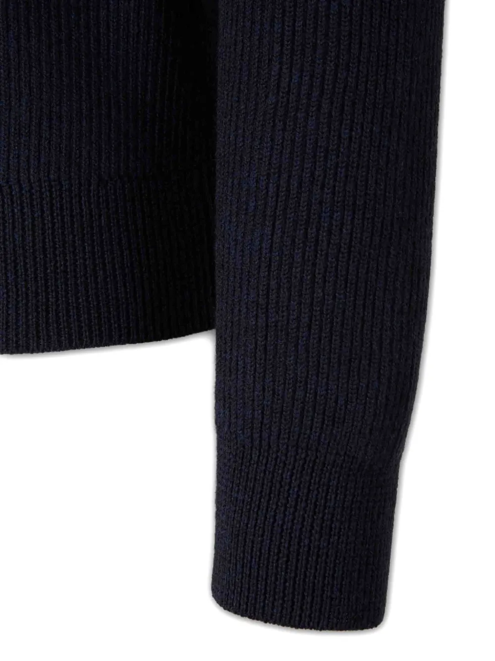 Herno Cotton Zip-up Sweatshirt In Blue