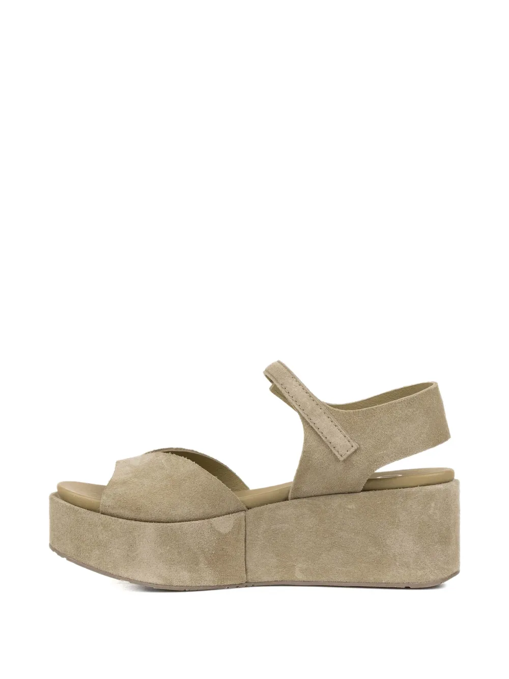 Pedro Garcia platform ankle-strap sandals Neutrals