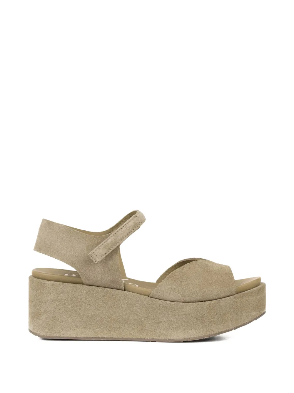 Pedro Garcia Platform Ankle-strap Sandals In Neutral