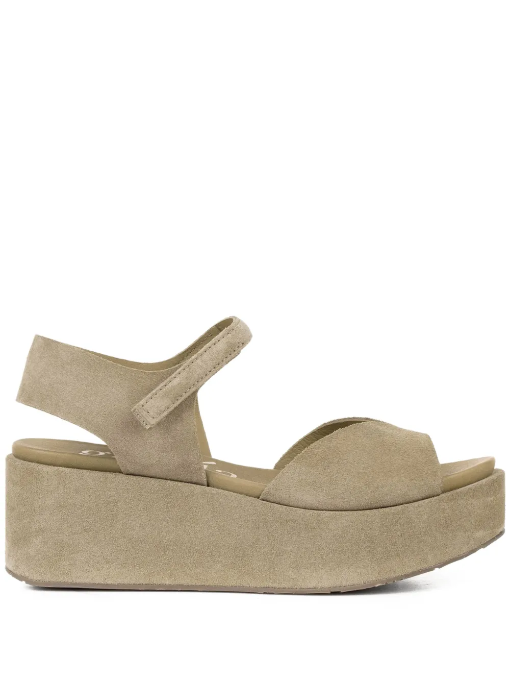 Pedro Garcia platform ankle-strap sandals Neutrals