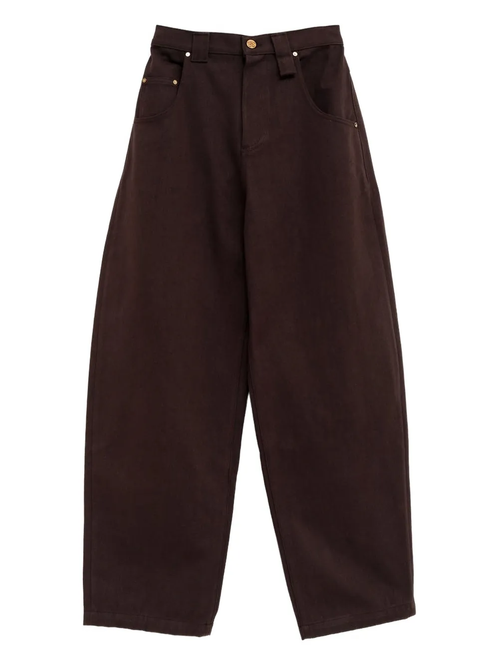 Willy Chavarria Bad Girl tapered jeans | Brown | Image 1