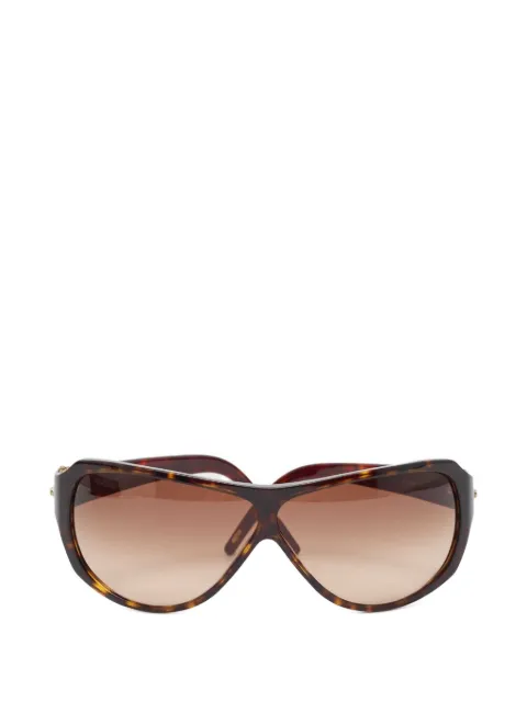 Fendi Pre-Owned 2000 geometric-frame sunglasses