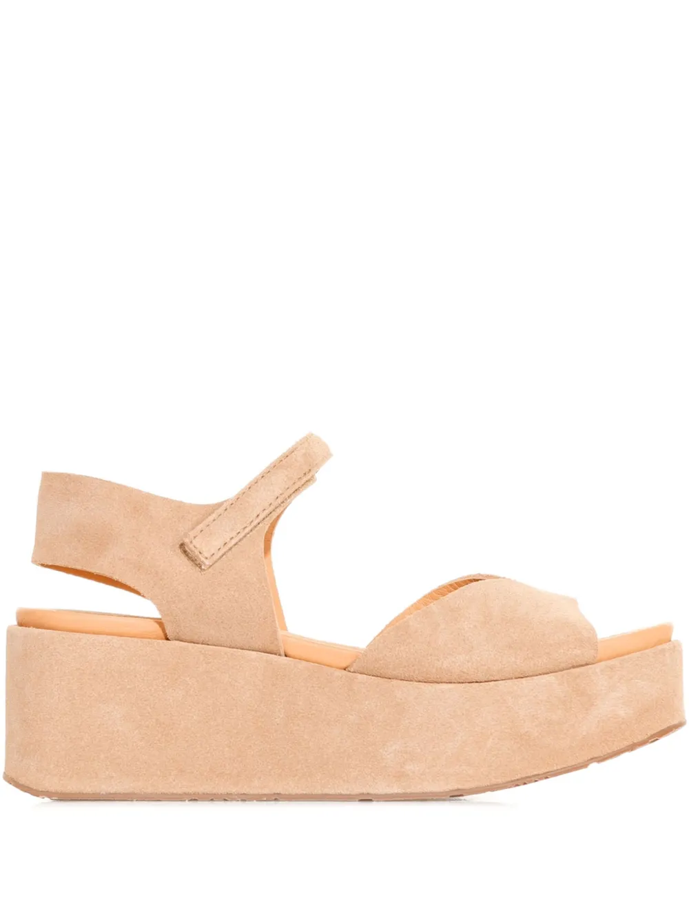 Pedro Garcia Nelly suede sandals Neutrals