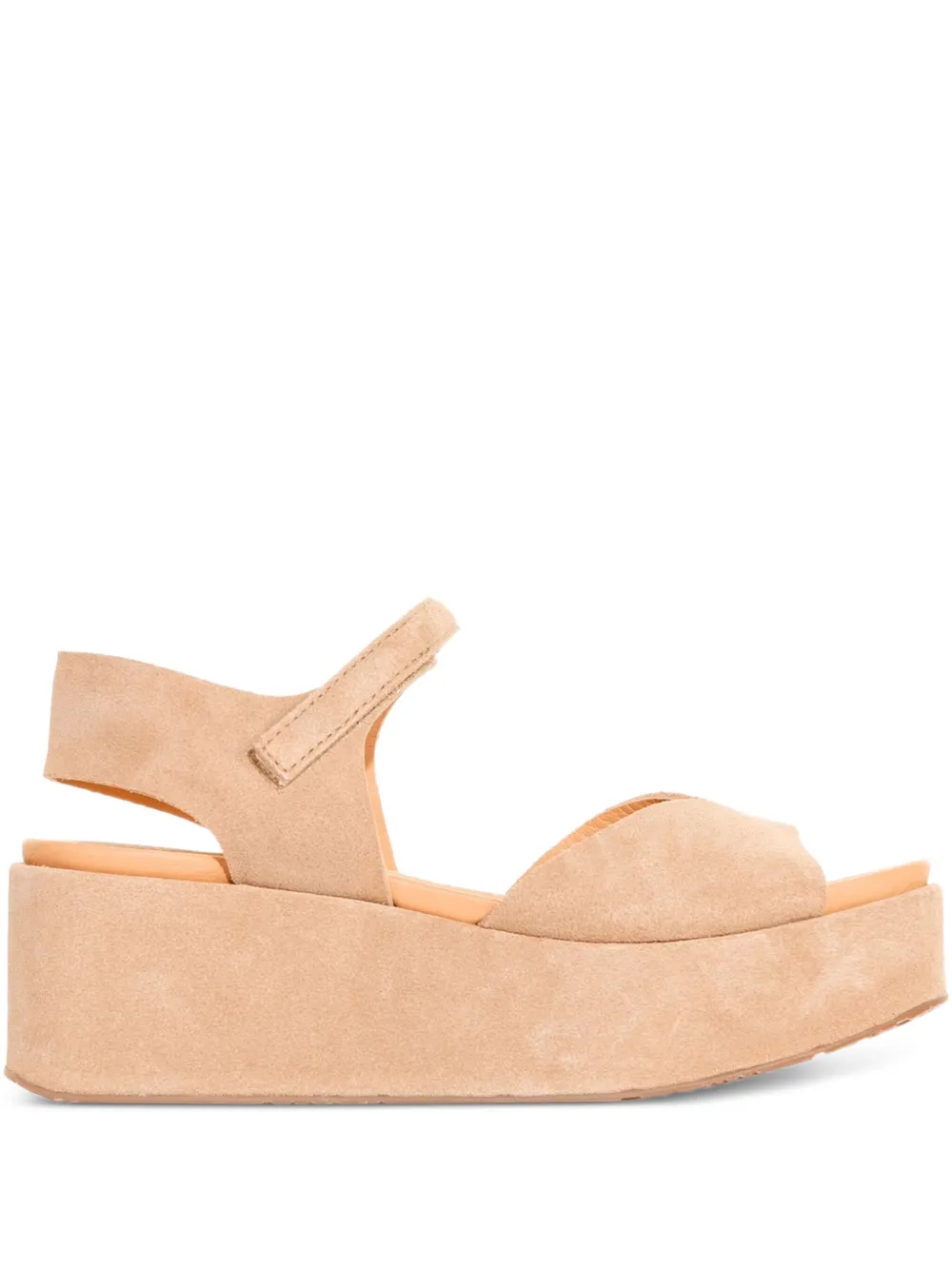 Pedro Garcia Nelly suède sandalen Beige
