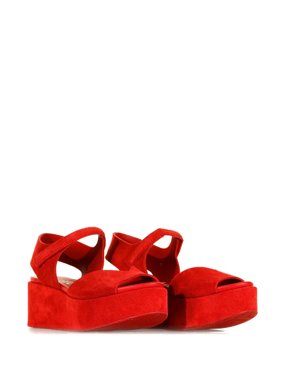 Pedro Garcia Nelly suede sandals Red