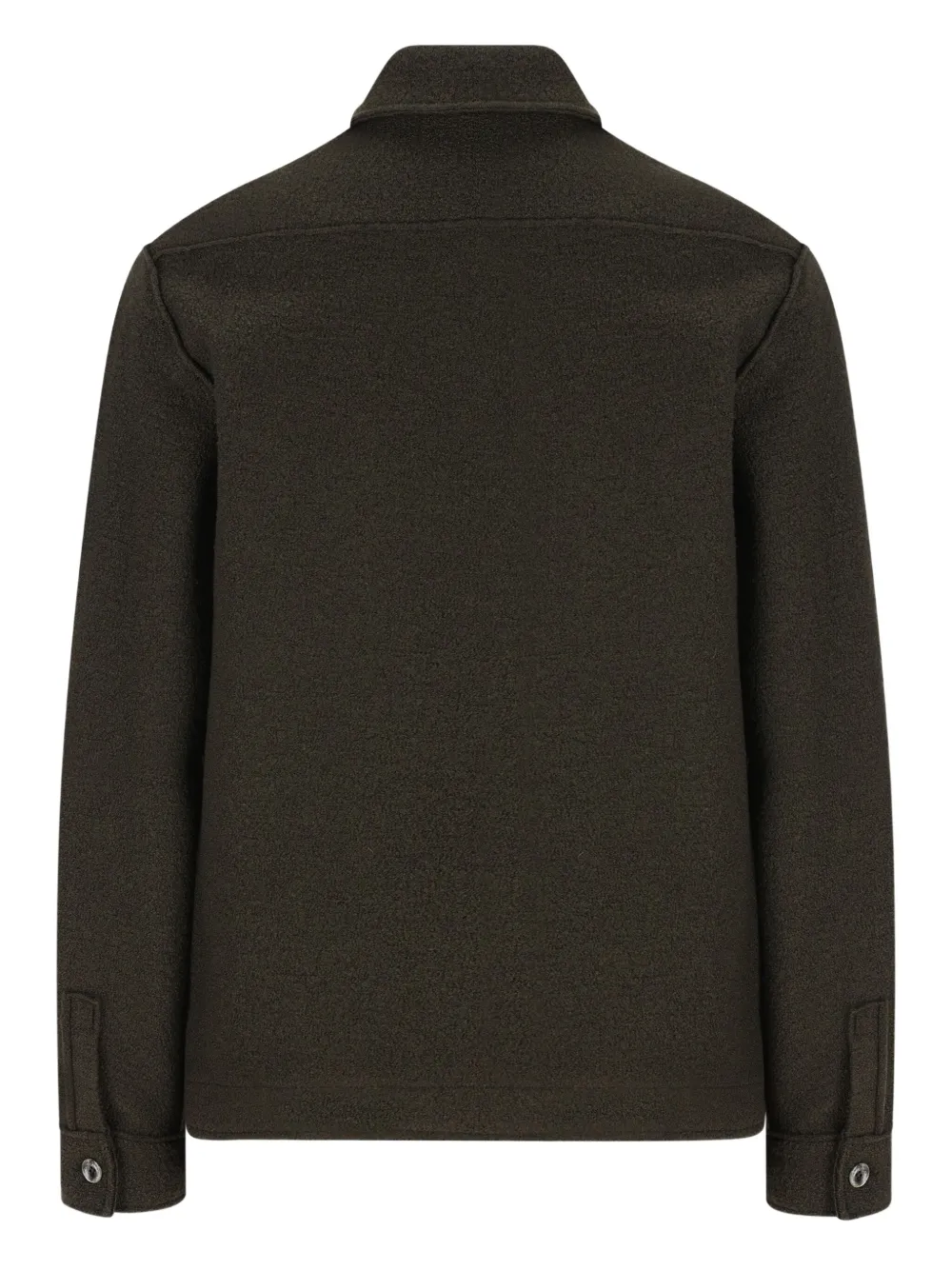 Xacus button-fastening patch-pocket shirt - Bruin