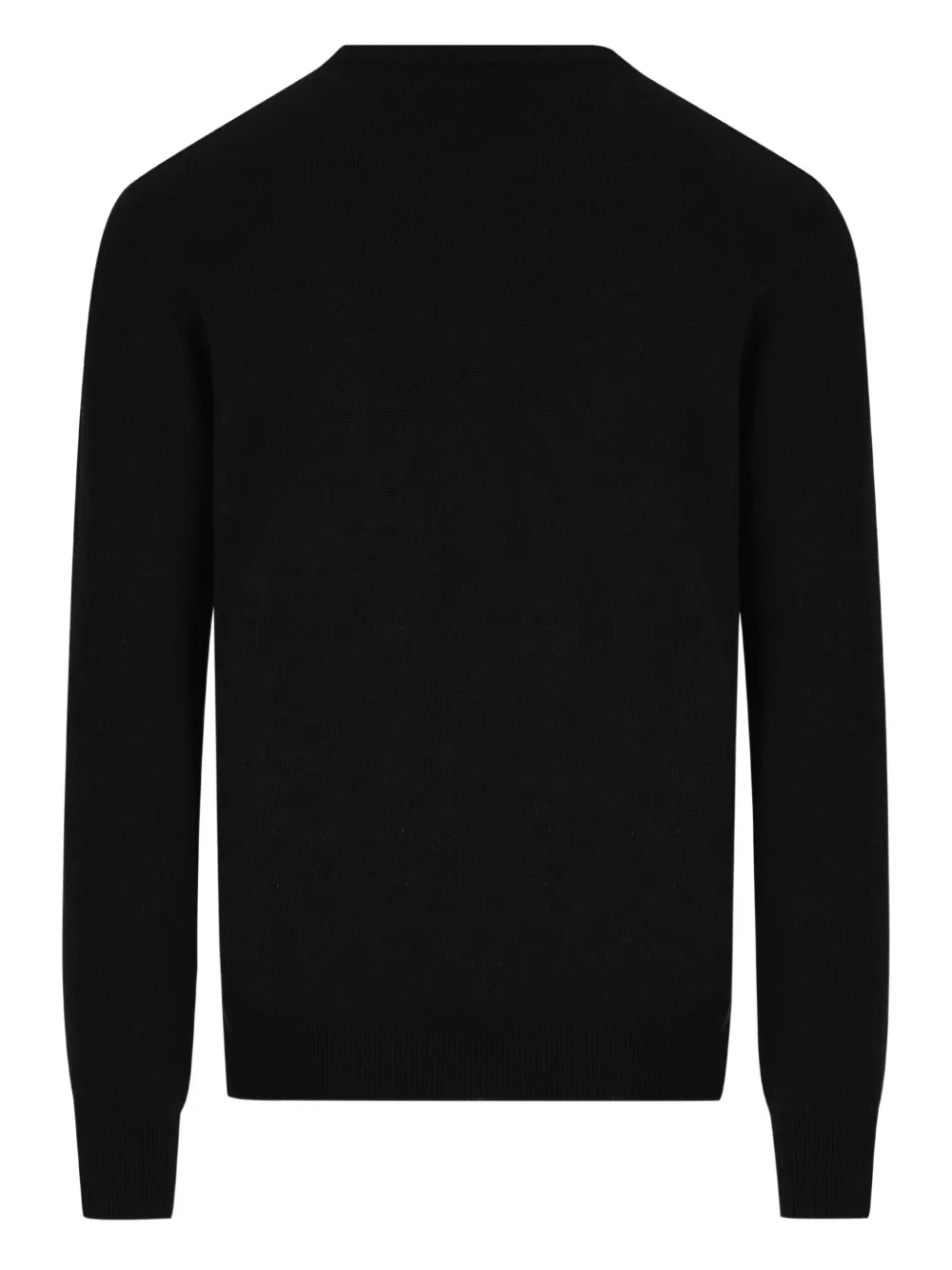 CHEZ PAUL ribbed cashmere sweater - Zwart