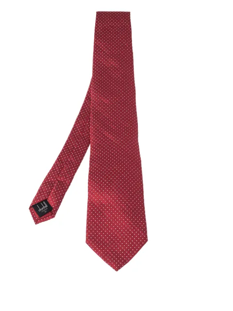 Dunhill 2023 dotted jacquard tie