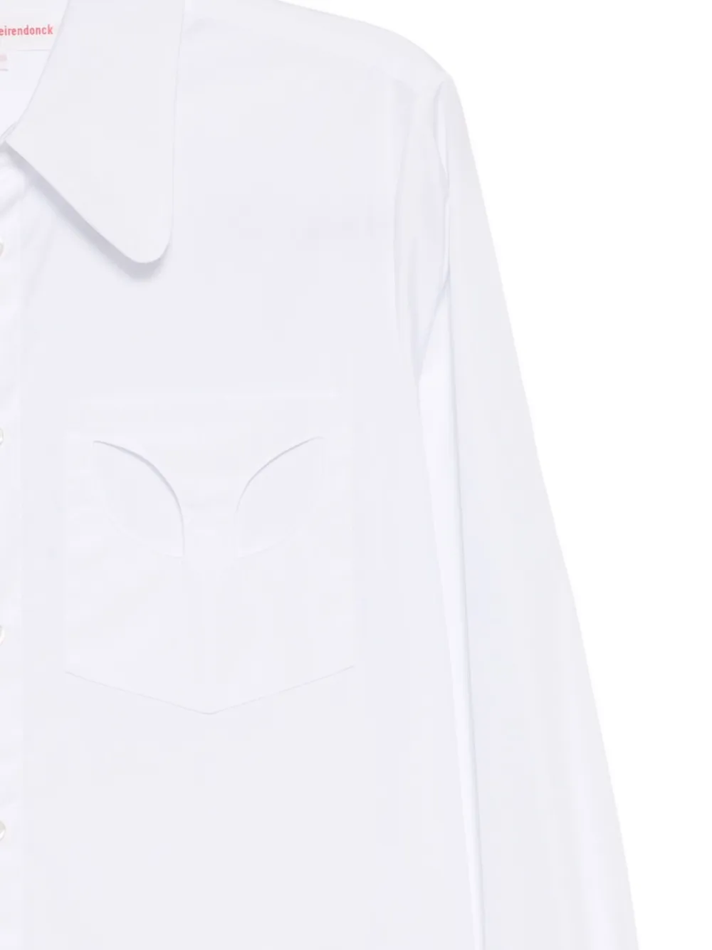 Walter Van Beirendonck Cotton Shirt In White