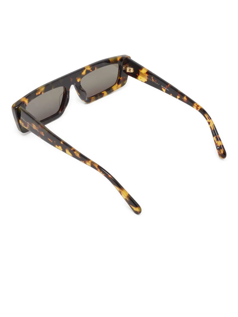 Stella McCartney Pre-Owned tortoiseshell rectangle sunglasses | Image 2