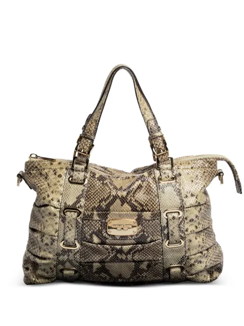 Michael Kors Vintage 2000 python-skin shoulder bag