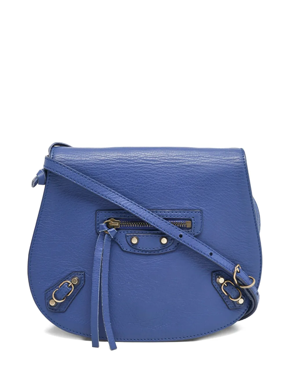 Balenciaga Pre-Owned leather cross body bag - Blu