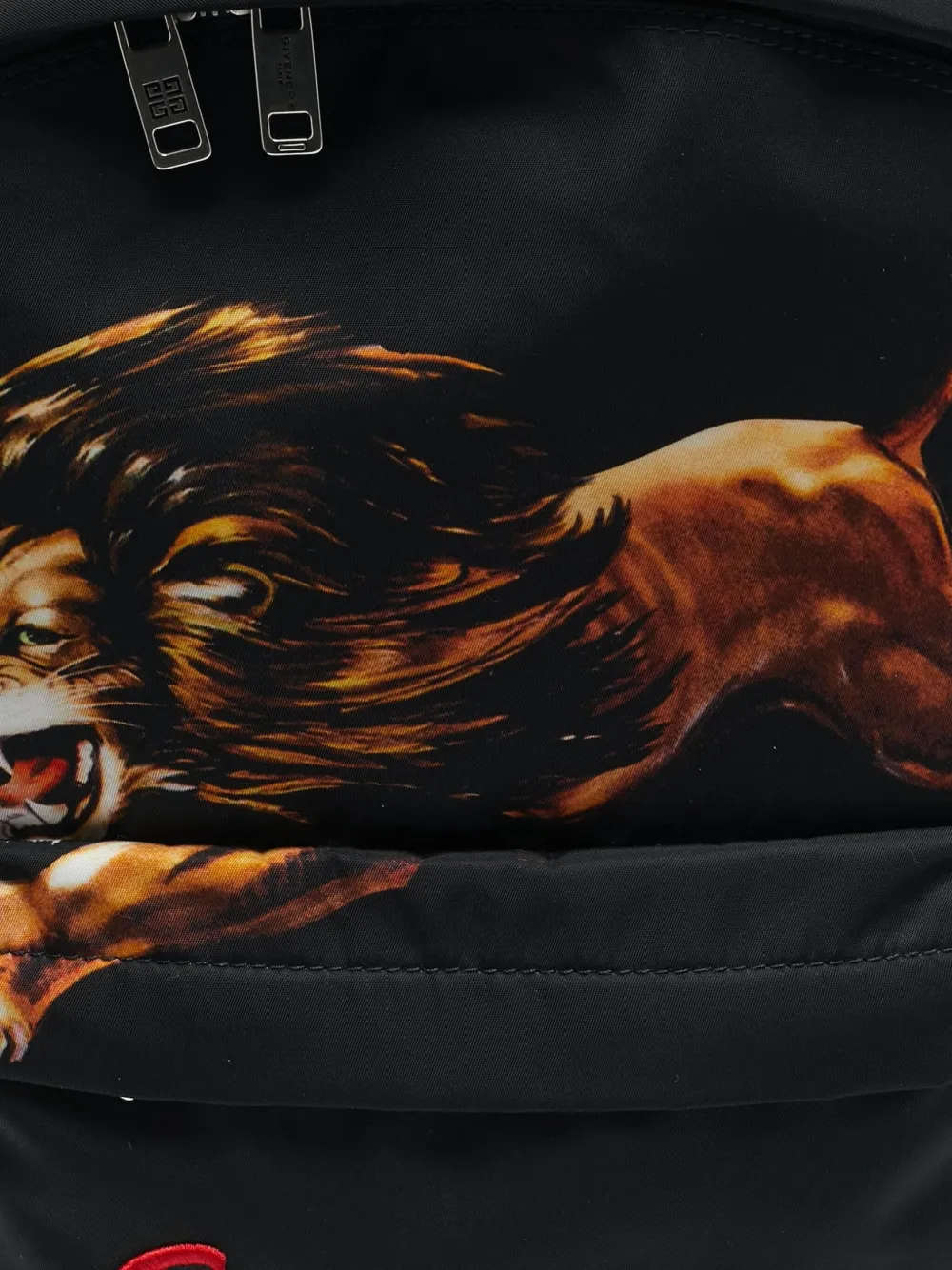 Givenchy Pre-Owned lion-print backpack | Men | Image 2