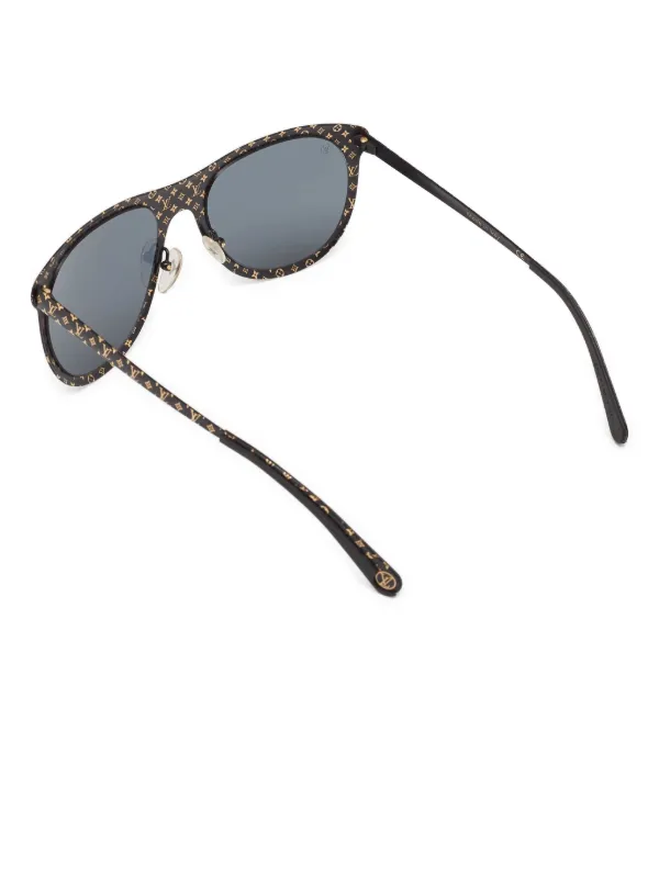 Louis Vuitton Pre-Owned Vertigo Monogram Sunglasses | Black  display picture 1