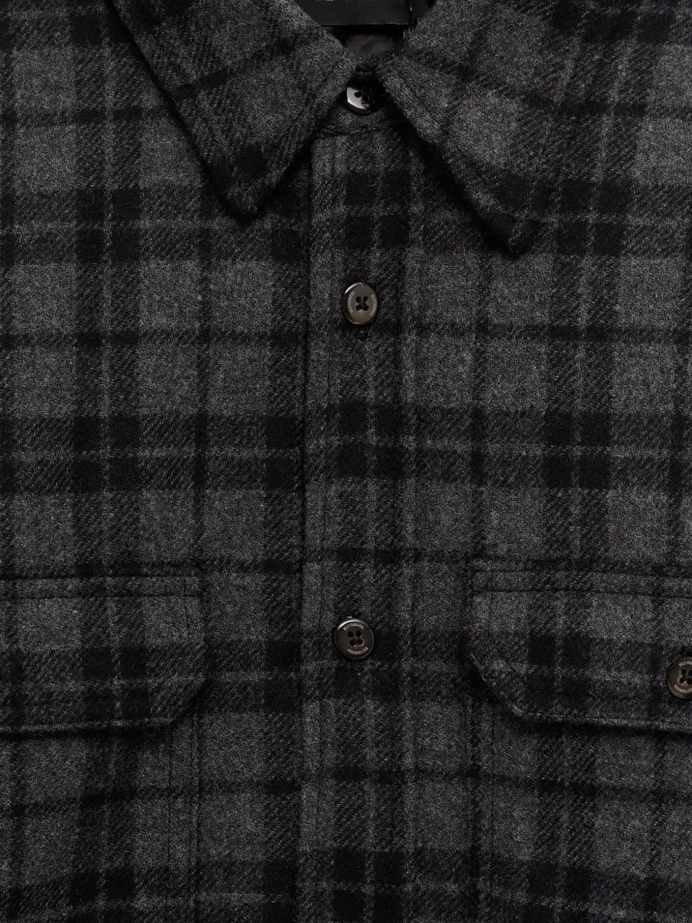 Willy Chavarria Plaid Shirt In Green