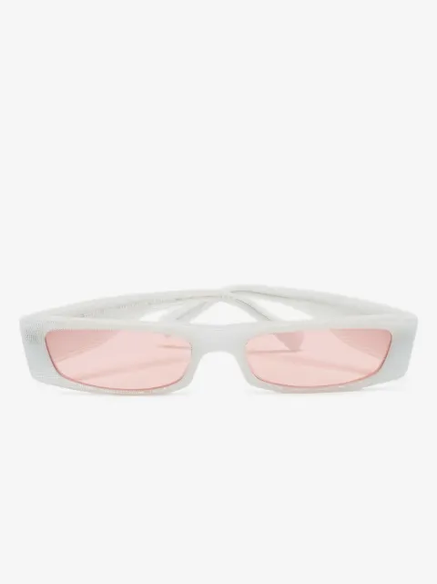 Alexandre Vauthier x Alain Mikli lunettes de soleil Edwidge à monture rectangulaire