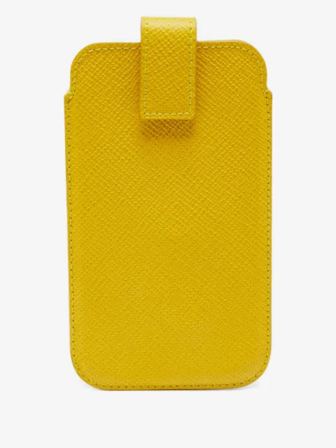 Smythson leather phone cover