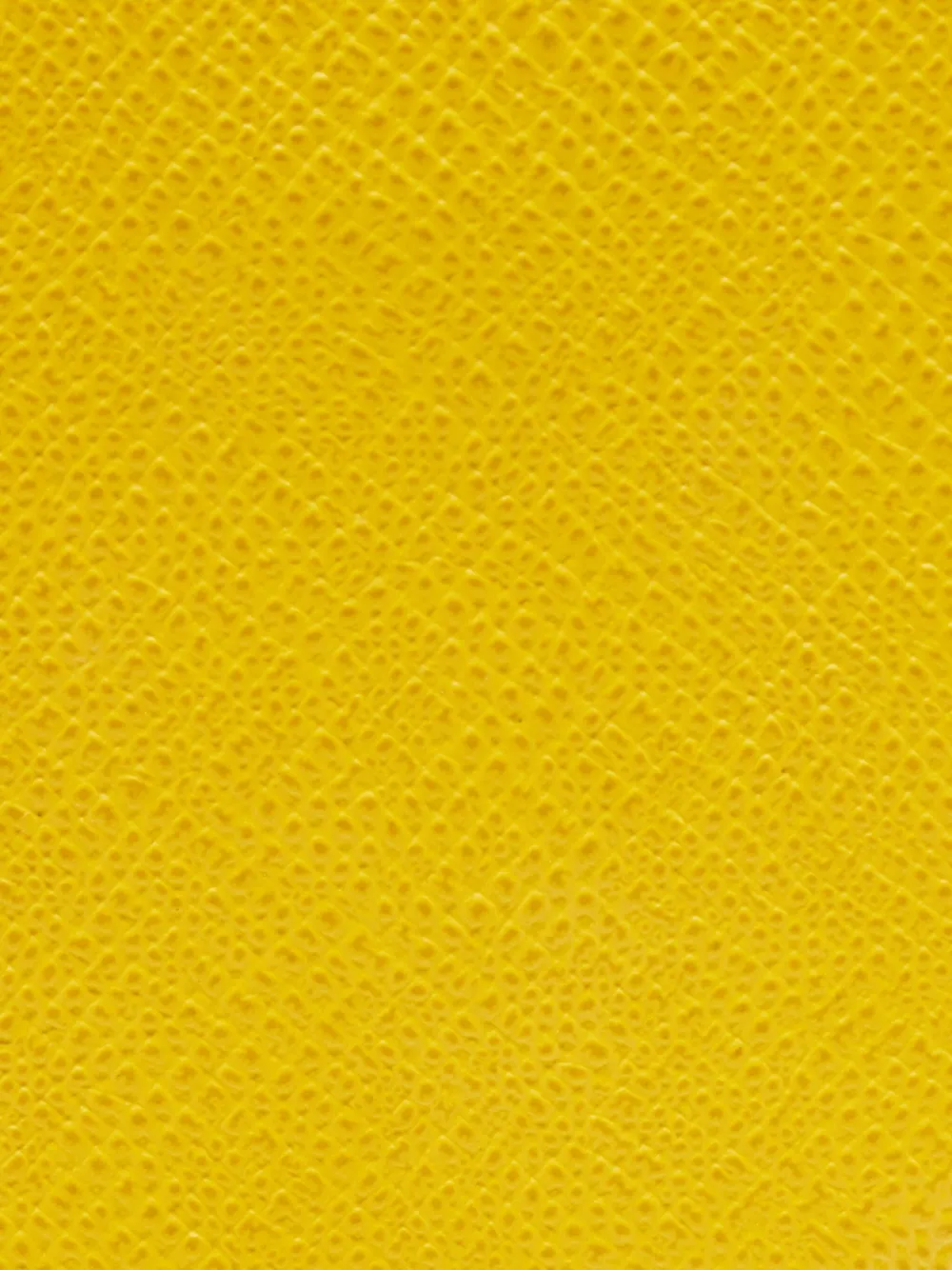 Pre-owned Smythson Leather Phone Cover In Yellow