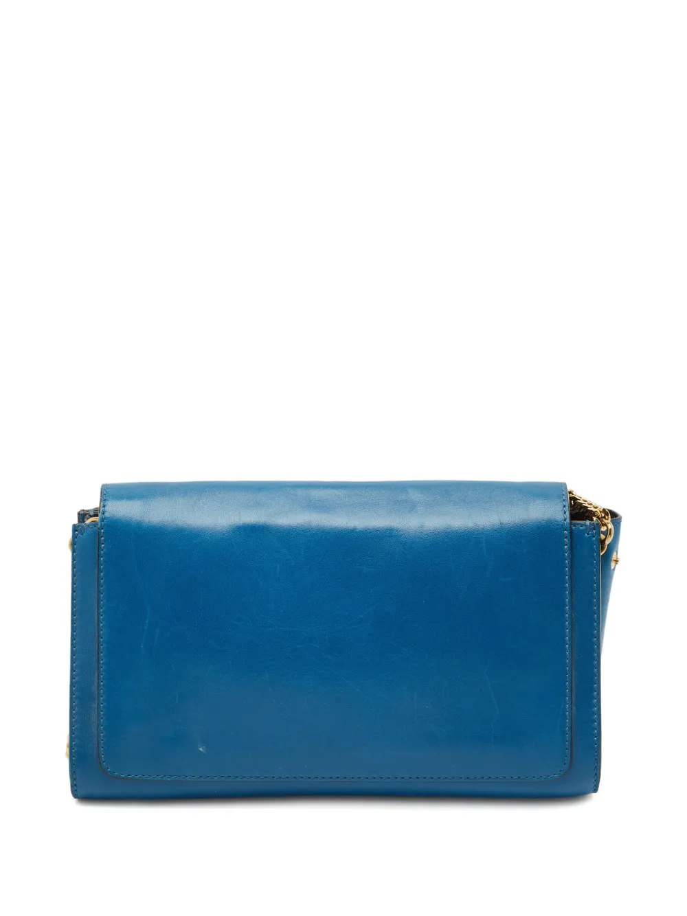 Chloé Pre-Owned Clutch Elle con catena - Blu