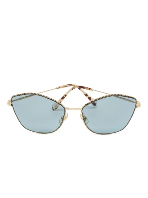Miu Miu Pre-Owned lunettes de soleil à monture géométrique