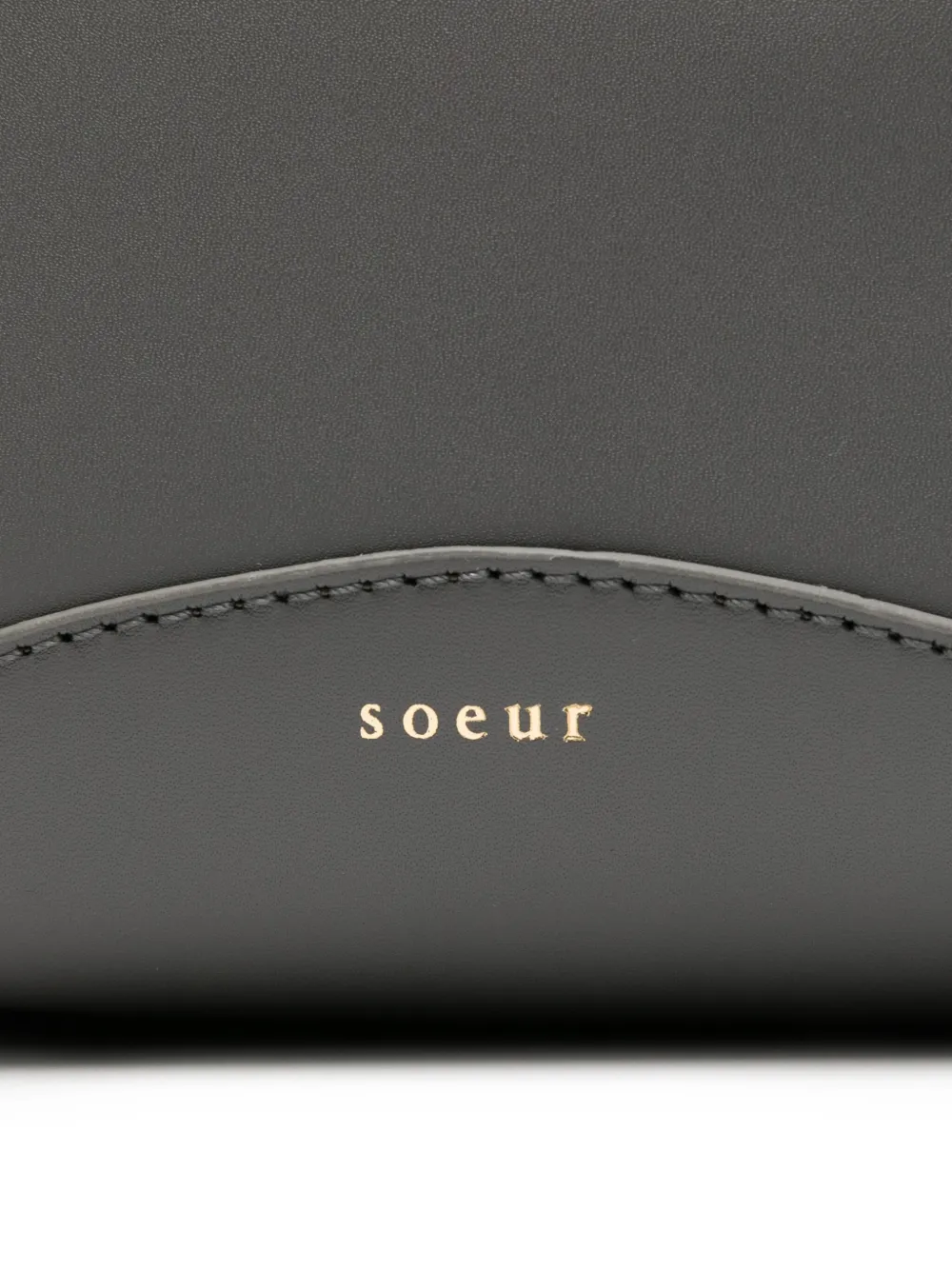 Soeur Grand gewelfde schoudertas Grijs