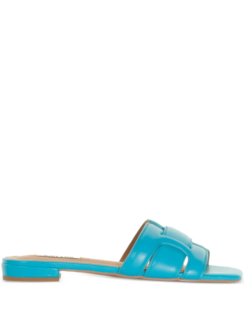 Bibi Lou Platte leren sandalen Blauw