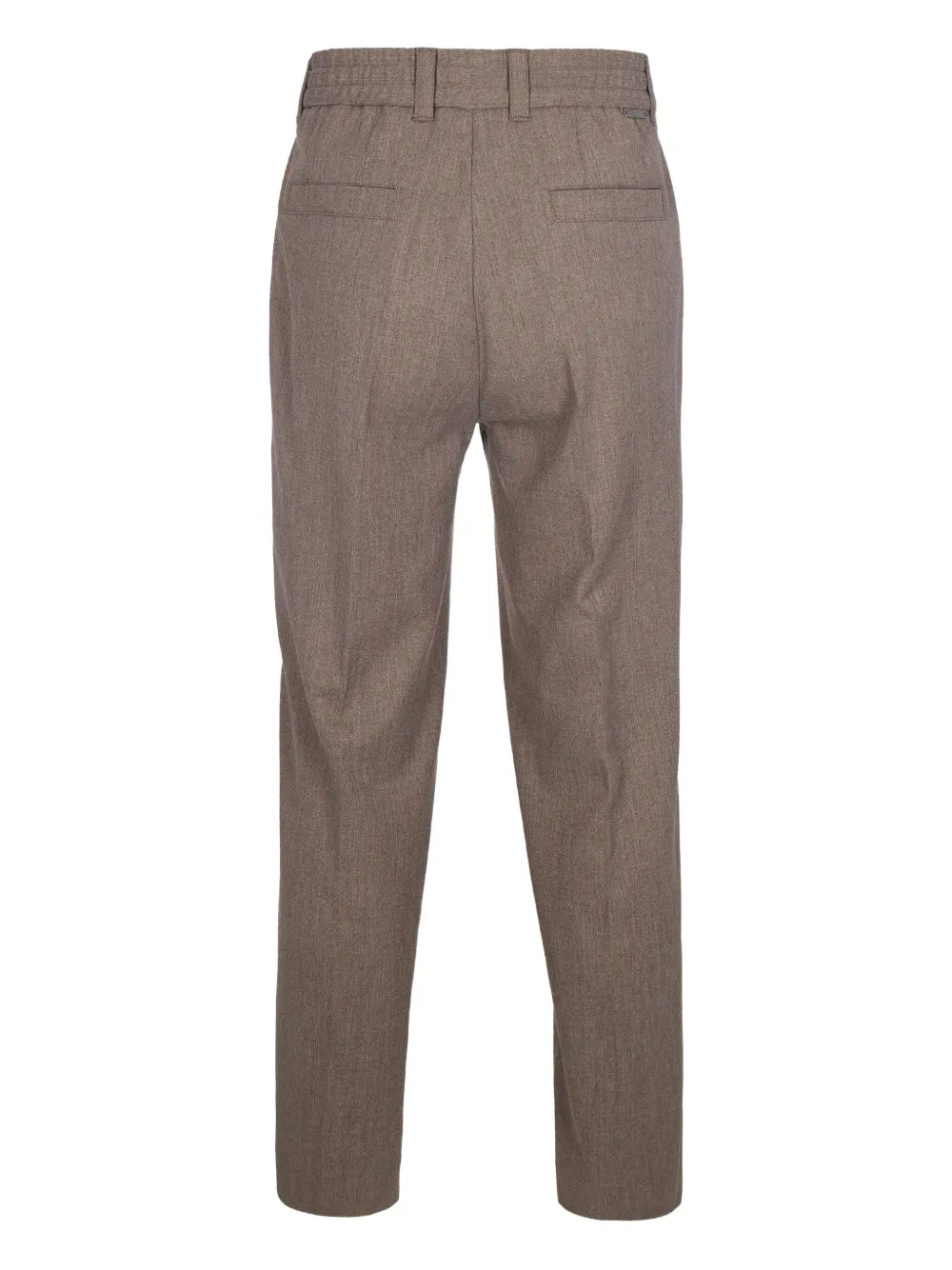 Paolo Pecora Pantalone Stretch Marrone Chiaro In Brown