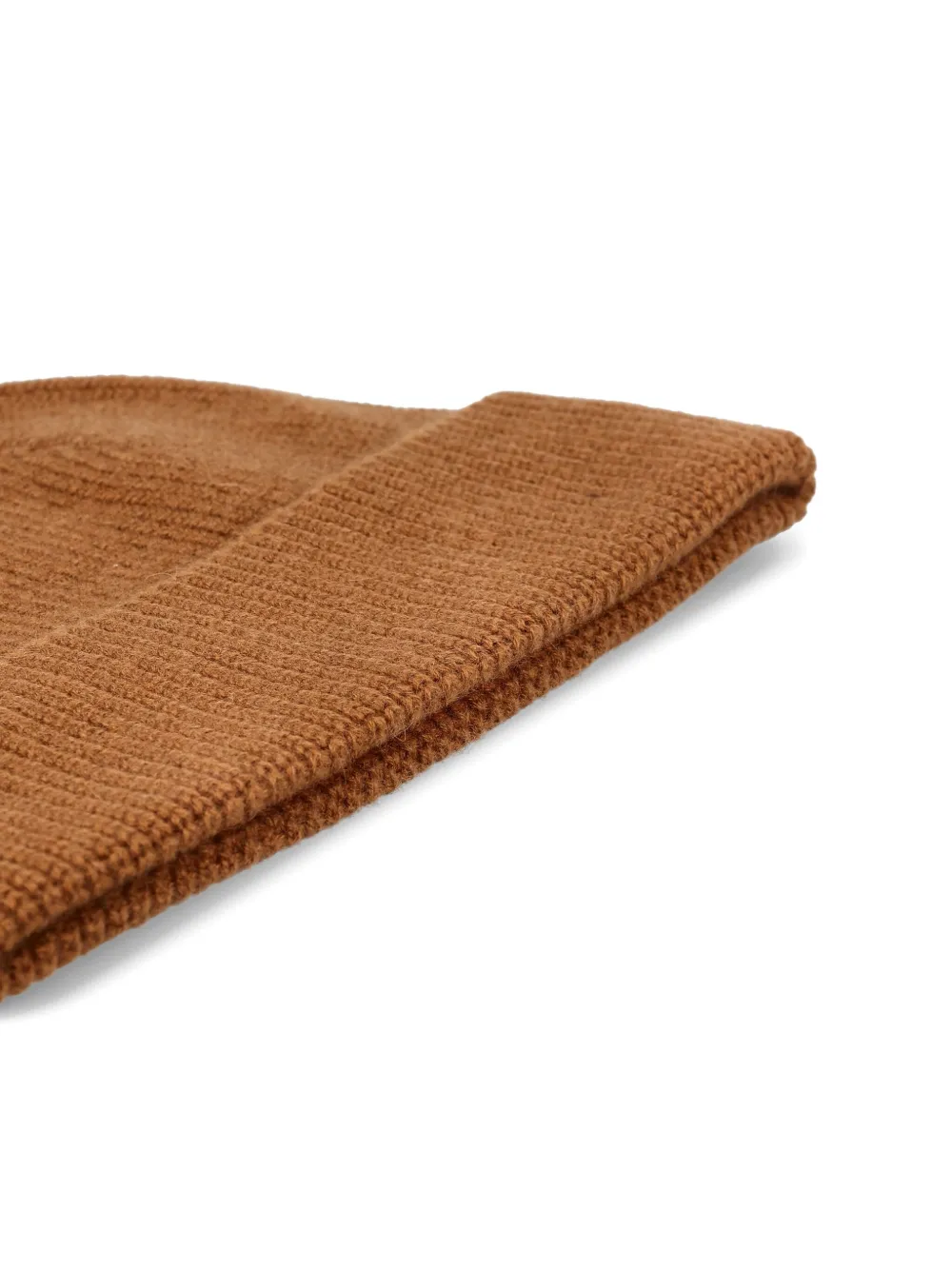 Zegna ribbed cashmere beanie - Bruin