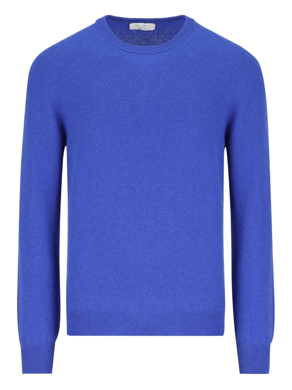 CHEZ PAUL Gerippter Kaschmirpullover | Blau | Image 1