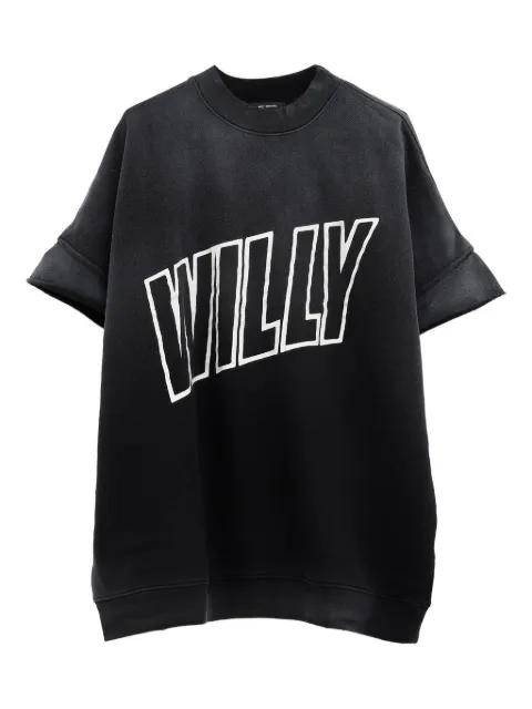 Willy Chavarria playera con logo estampado