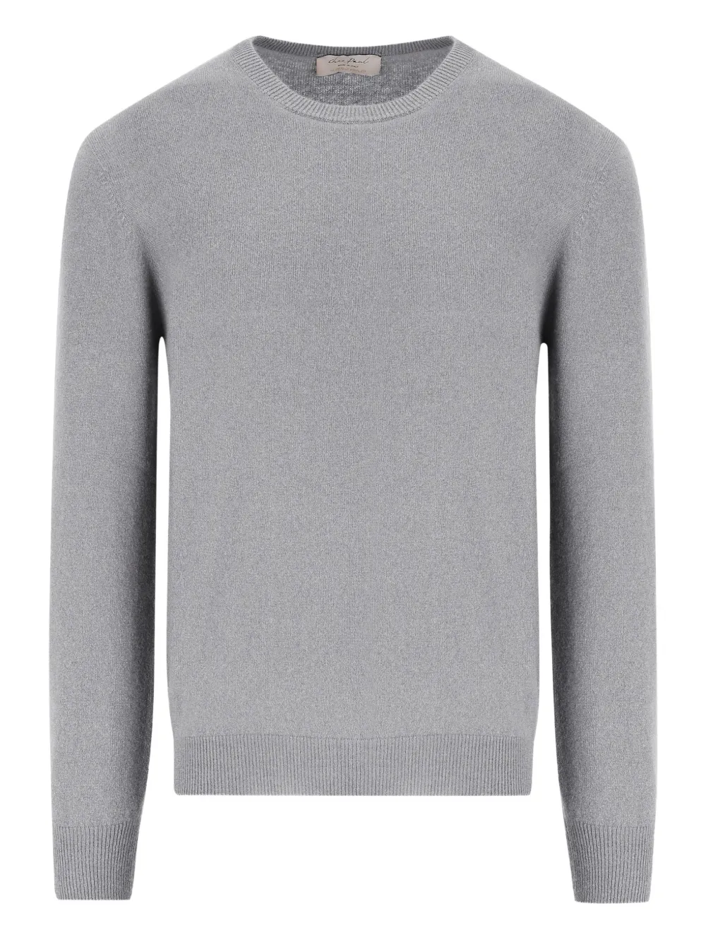 CHEZ PAUL Gerippter Kaschmirpullover | Grau | Image 1