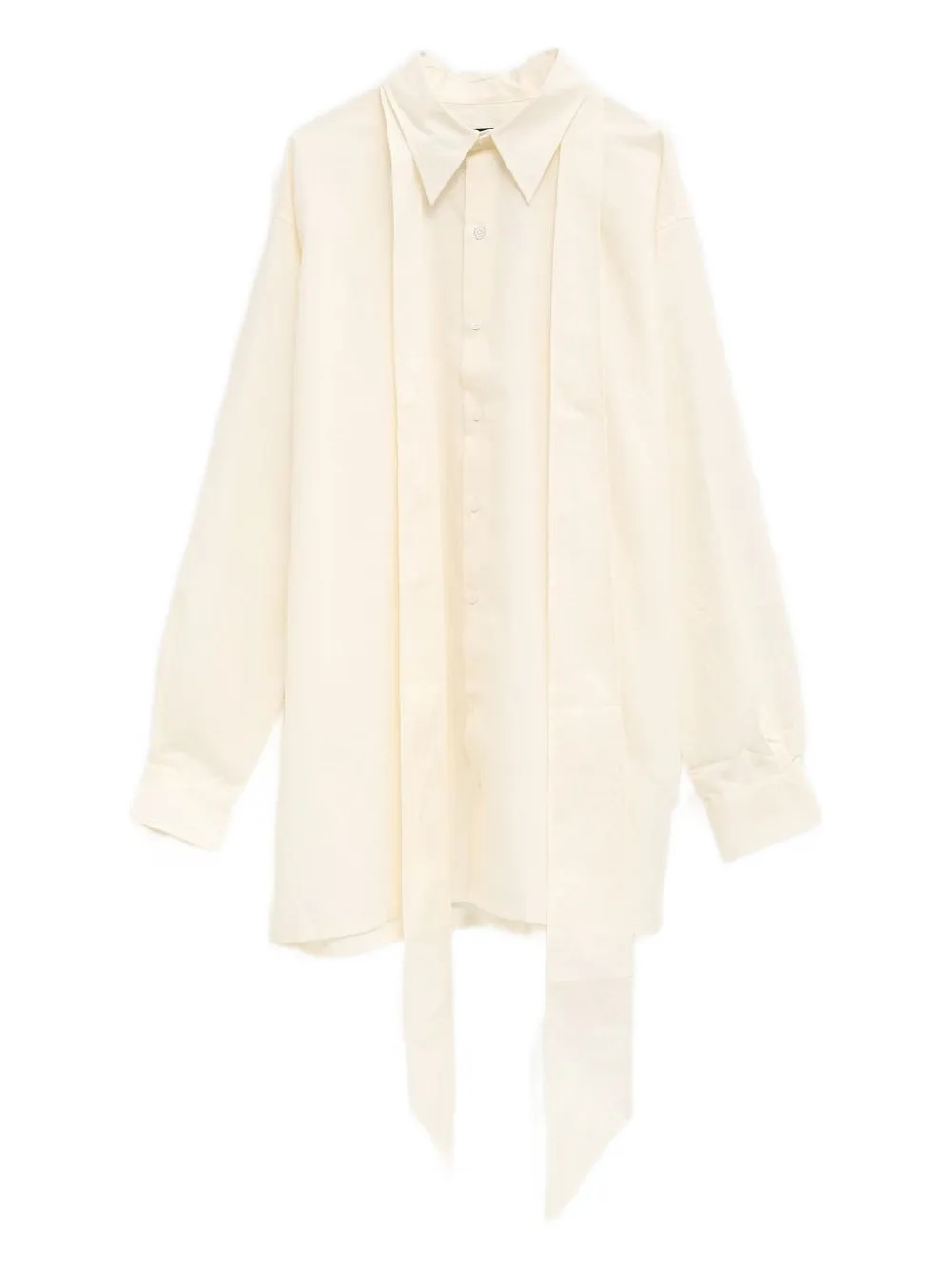 Willy Chavarria Cravat shirt | Neutrals | Image 1
